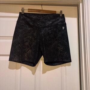 Size Large PINK VICTORIA’S SECRET Leopard Print Shorts with Sparkles